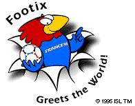 Footix greets the world!
